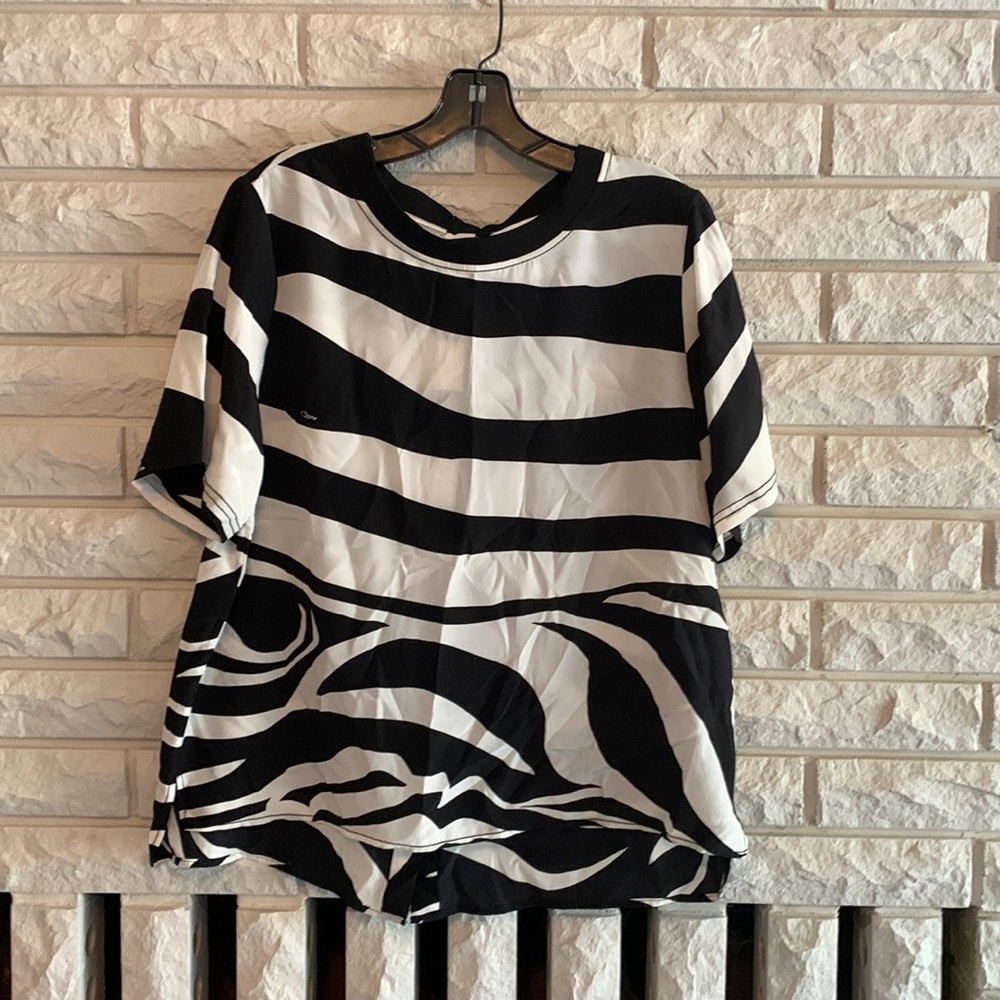 Diane von Furstenberg blouse.